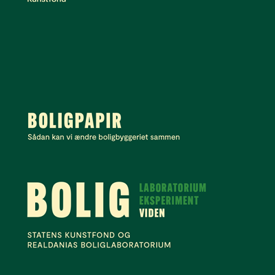 Boligpapir med anbefalinger fra Boliglaboratorium