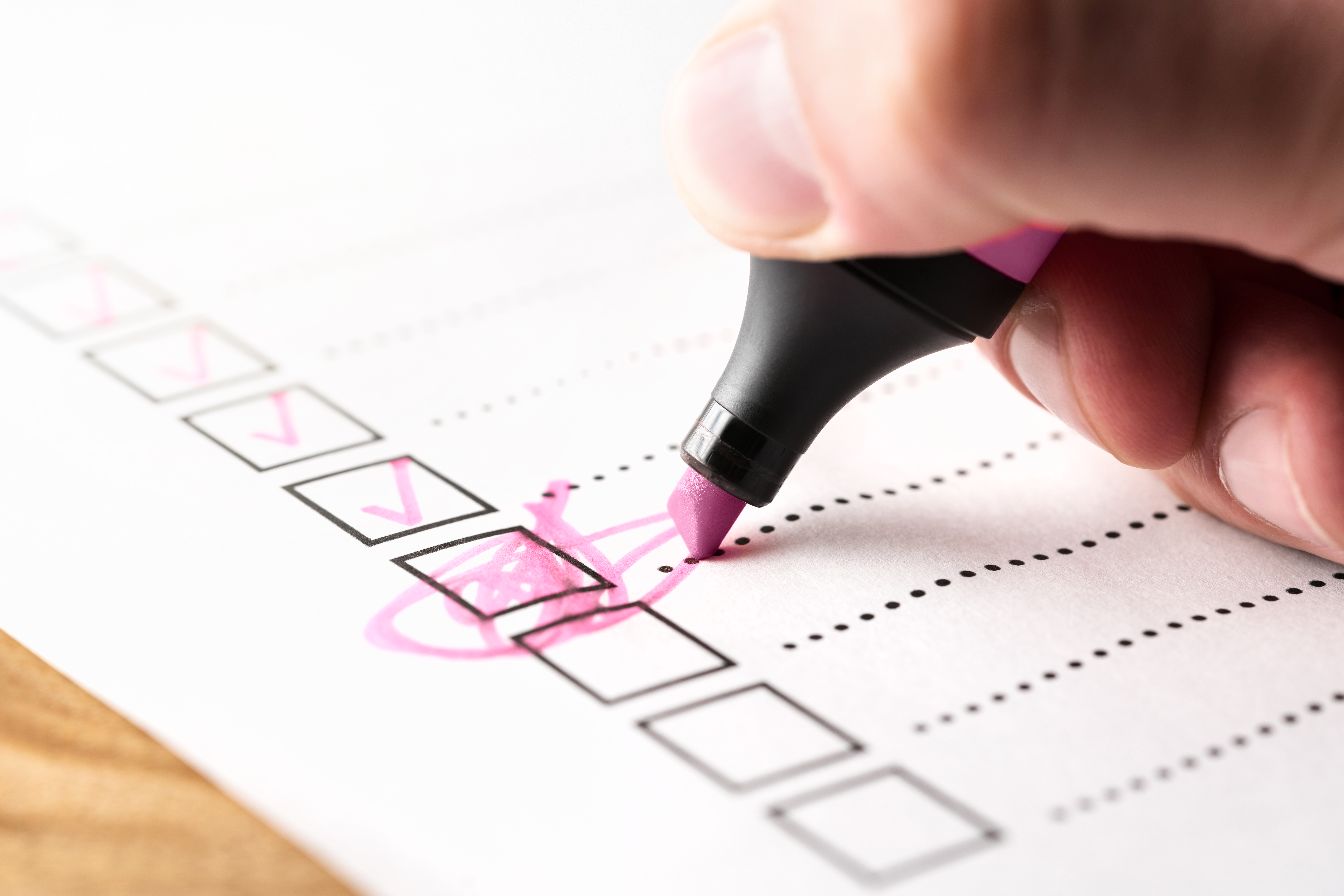 Udfyldning af formular