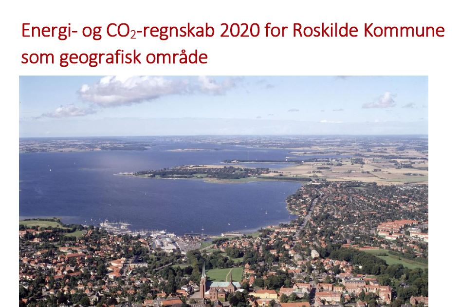 CO2-Kortlægning for Roskilde Kommune geografisk område
